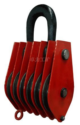 吊環(huán)型六輪滑車，軸套吊環(huán)型六輪滑車，滑車